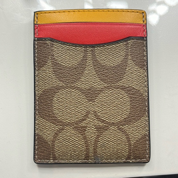 Coach credit card holder - Picture 1 of 2